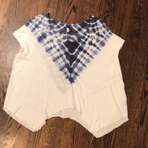 We the free short sleeve tie dye shirt